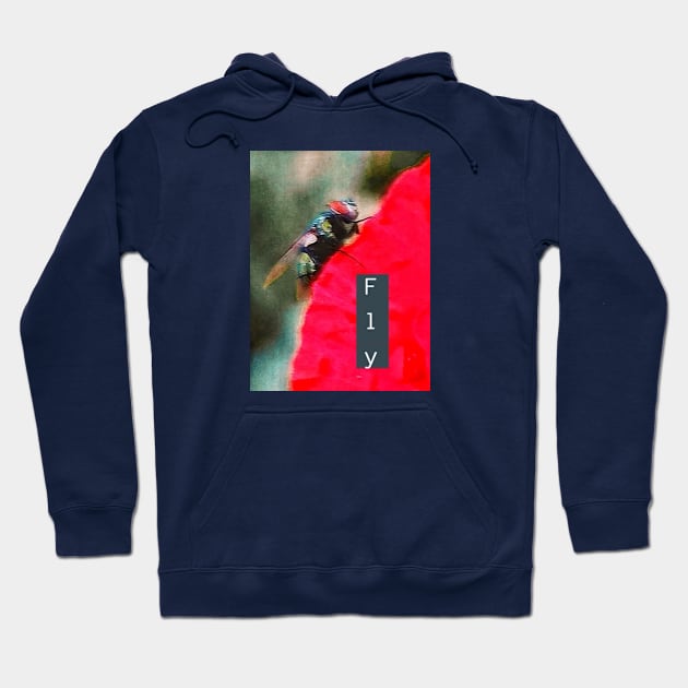 Fly II Hoodie by Borges